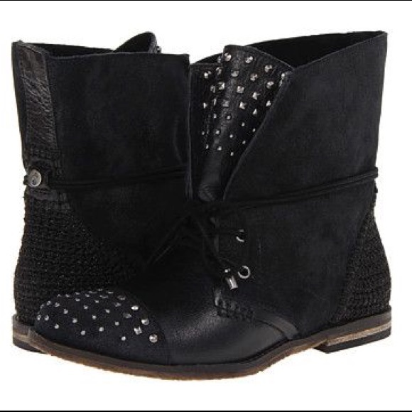 The Sak Shoes - The Sak Anthropologie Leather Studded Boots